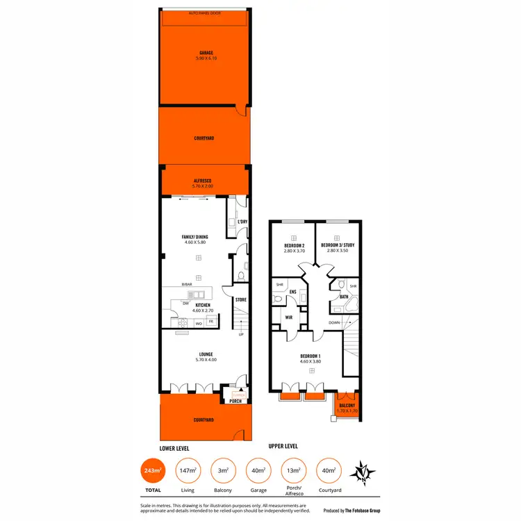Floorplan of Homely house listing, 13 Cook Street, Underdale SA 5032