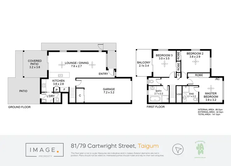 Floorplan of Homely townhouse listing, 81/79 Cartwright Street, Taigum QLD 4018