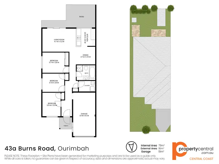 Floorplan of Homely house listing, 43a Burns Road, Ourimbah NSW 2258