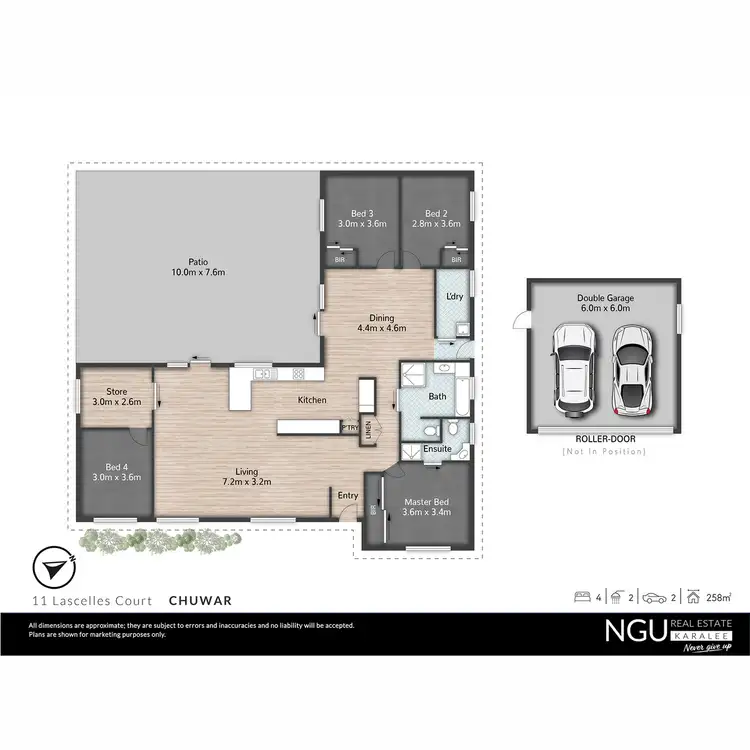 Floorplan of Homely house listing, 11 Lascelles Court, Chuwar QLD 4306