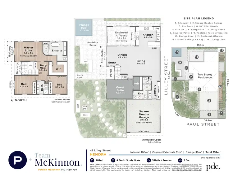 Floorplan of Homely house listing, 42 Lilley Street, Hendra QLD 4011