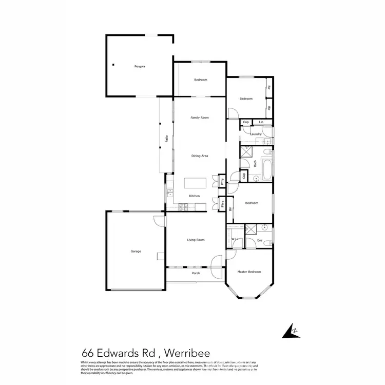 Floorplan of Homely house listing, 66 Edwards Road, Werribee VIC 3030