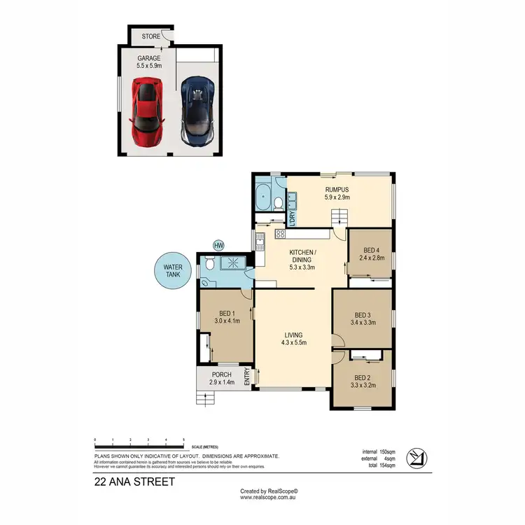Floorplan of Homely house listing, 22 Ana Street, Bald Hills QLD 4036