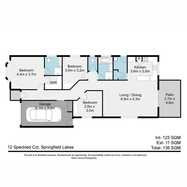 Floorplan of Homely house listing, 12 Speckled Circuit, Springfield Lakes QLD 4300