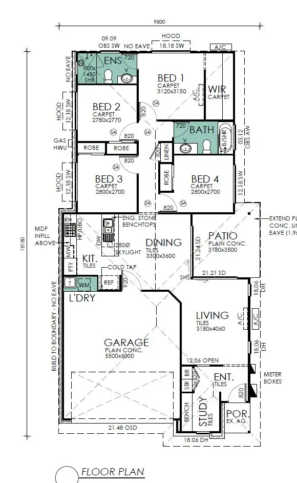 Floorplan of Homely house listing, 16 Bolte Street, Spring Mountain QLD 4300