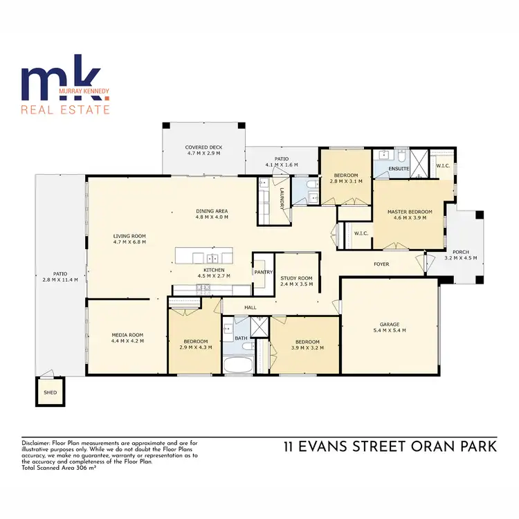 Floorplan of Homely house listing, 11 Evans Street, Oran Park NSW 2570