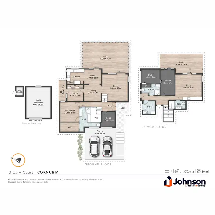 Floorplan of Homely house listing, 3 Cary Court, Cornubia QLD 4130