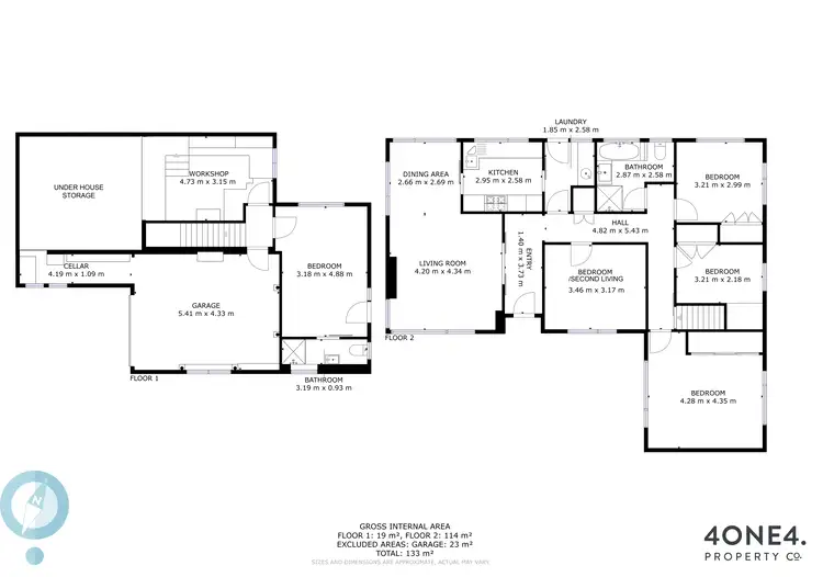 Floorplan of Homely house listing, 47 Ninabah Street, Howrah TAS 7018