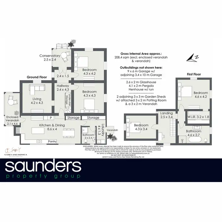 Floorplan of Homely house listing, 44A Grigg Street, Deloraine TAS 7304