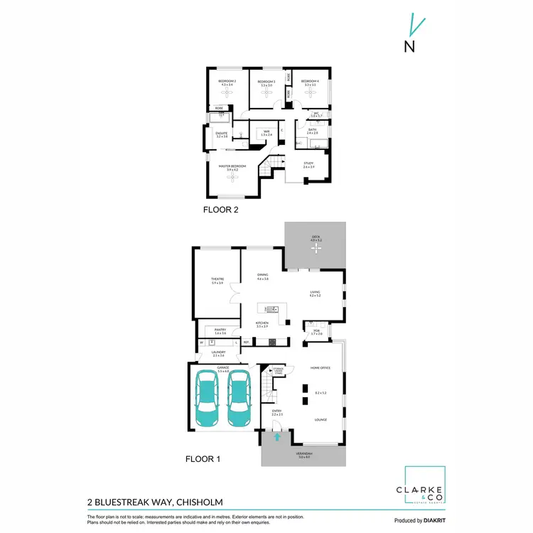Floorplan of Homely house listing, 2 Bluestreak Way, Chisholm NSW 2322