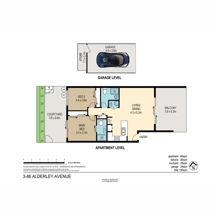Floorplan of Homely unit listing, 3/88 Alderley Avenue, Alderley QLD 4051