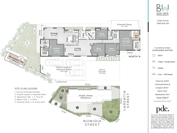 Floorplan of Homely house listing, 2 Larentia Street, Currumbin Waters QLD 4223