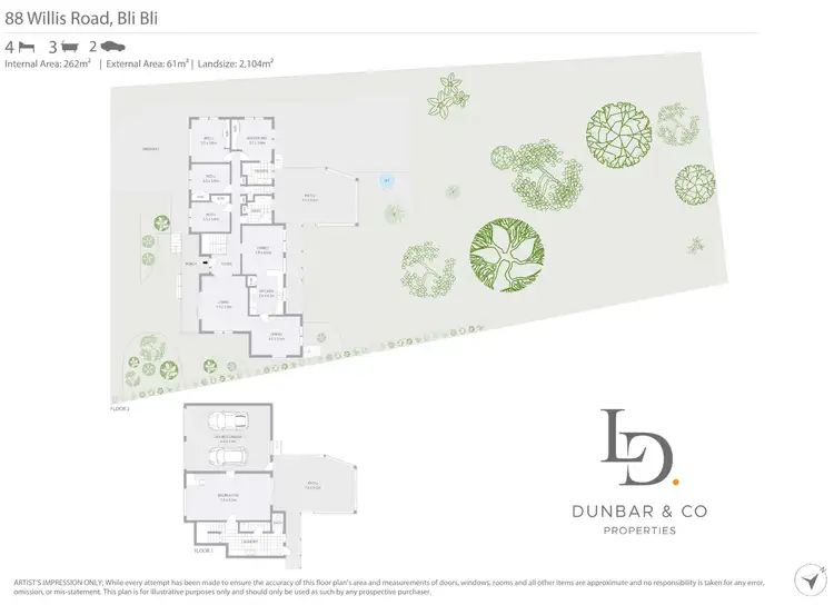 Floorplan of Homely house listing, 88 Willis Road, Bli Bli QLD 4560