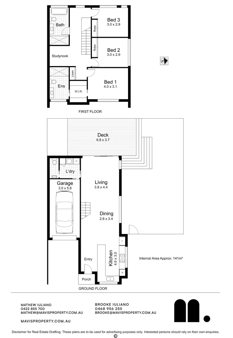 Floorplan of Homely townhouse listing, 1/103 Crebert Street, Mayfield NSW 2304