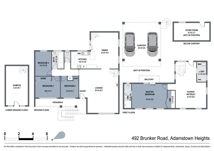 Floorplan of Homely house listing, 492 Brunker Road, Adamstown Heights NSW 2289