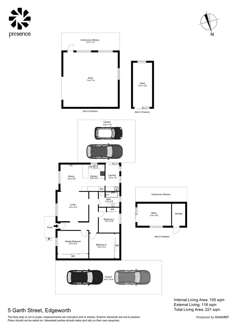 Floorplan of Homely house listing, 5 Garth Street, Edgeworth NSW 2285