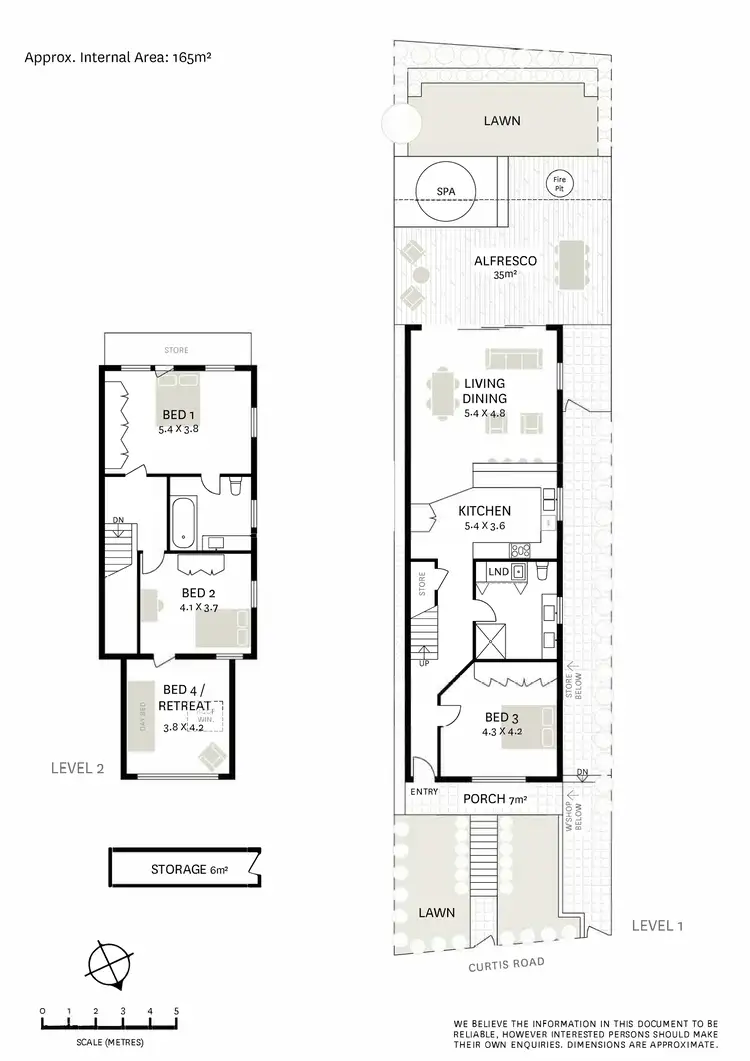 Floorplan of Homely house listing, 42 Curtis Road, Balmain NSW 2041
