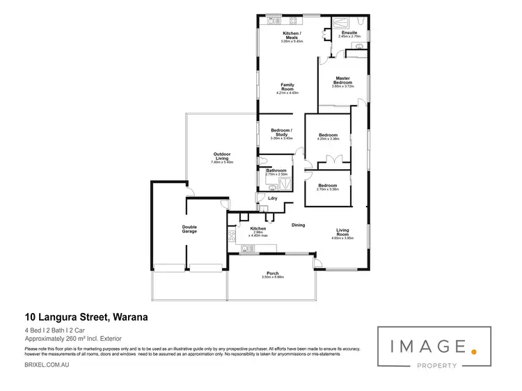 Floorplan of Homely house listing, 10 Langura Street, Warana QLD 4575
