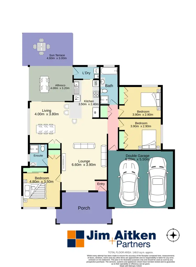 Floorplan of Homely villa listing, 8/10 Ferndale Avenue, Blaxland NSW 2774