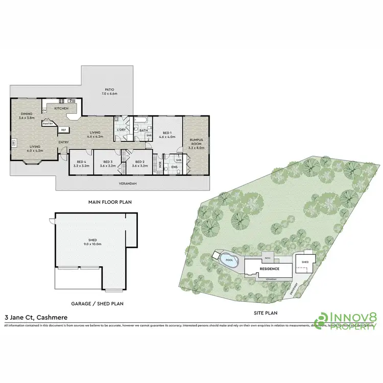 Floorplan of Homely house listing, 3 Jane Court, Cashmere QLD 4500