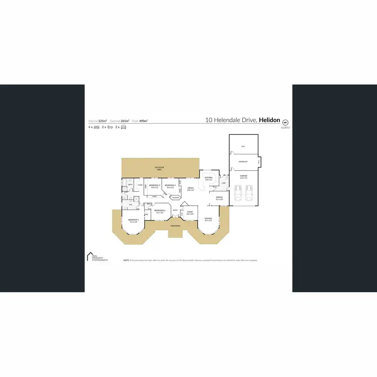 Floorplan of Homely house listing, 10 Helendale Drive, Helidon Spa QLD 4344