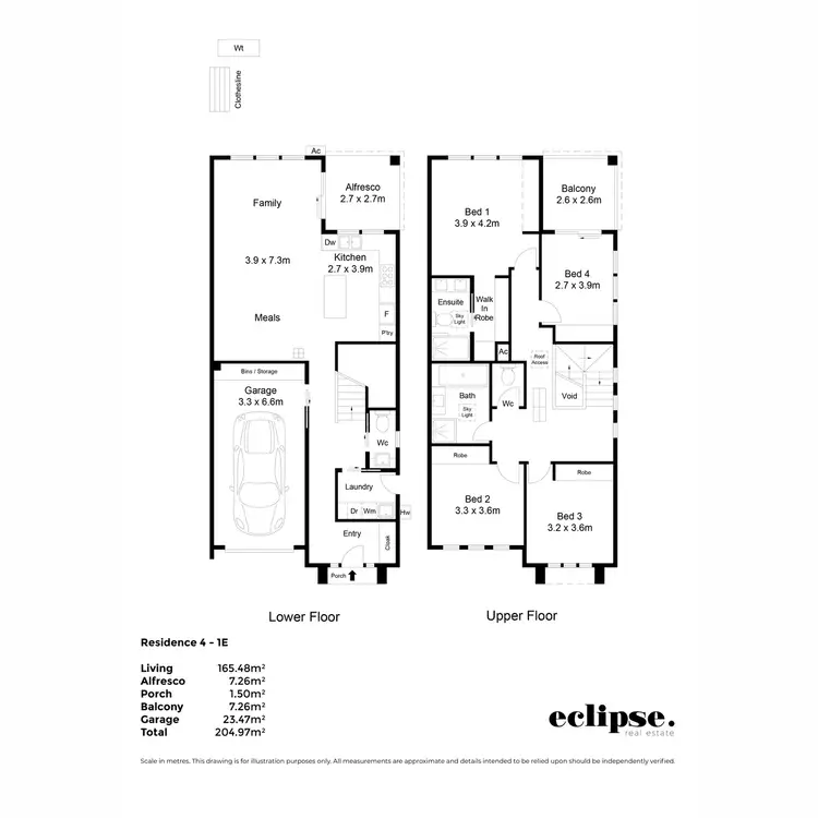 Floorplan of Homely other listing, 1B, 1C & 1D Lansdowne Terrace, Vale Park SA 5081