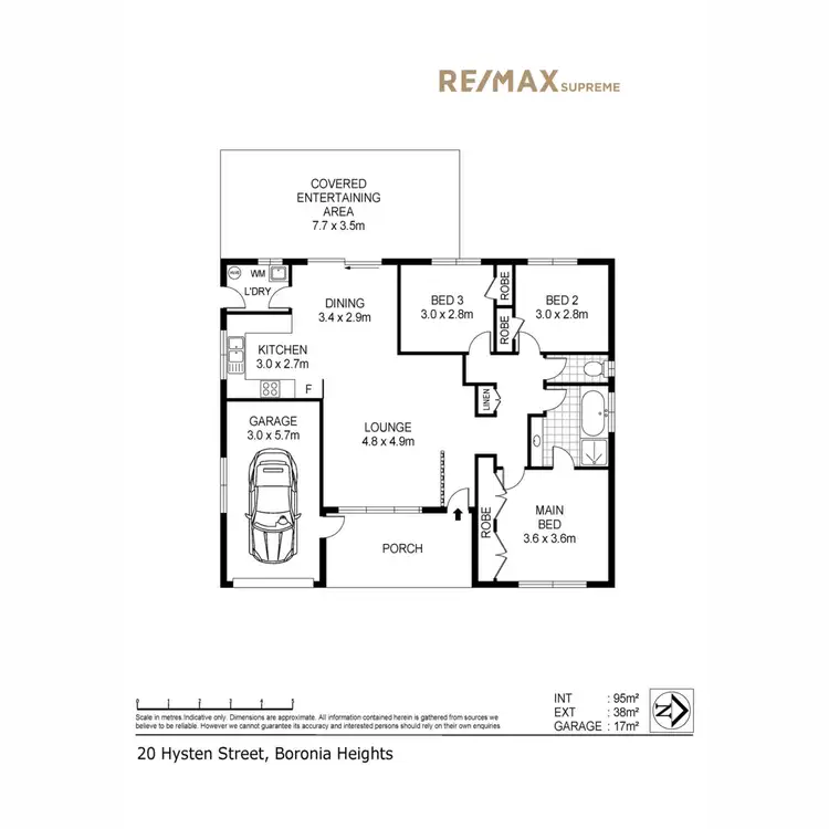Floorplan of Homely house listing, 20 Hysten Street, Boronia Heights QLD 4124