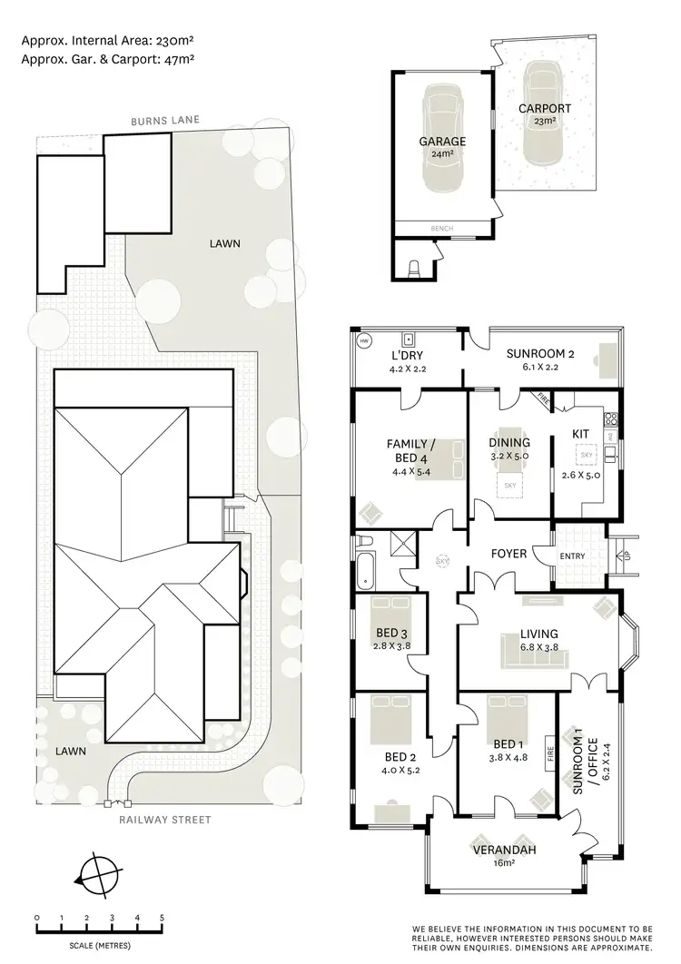Floorplan of Homely house listing, 39 Railway Street, Petersham NSW 2049