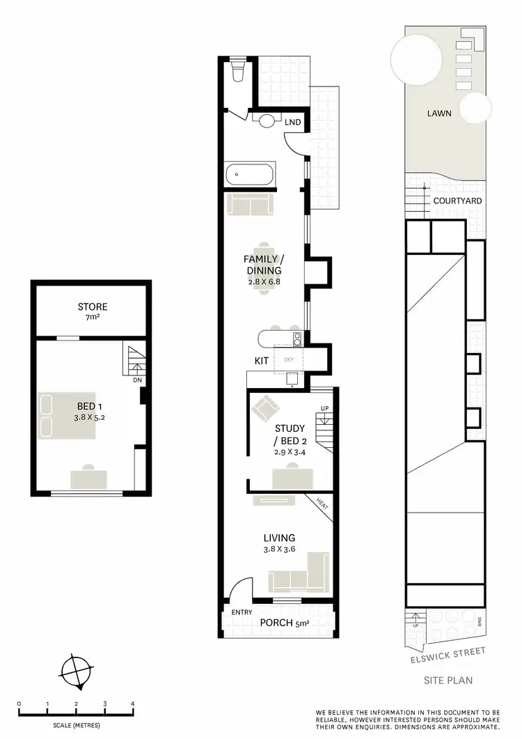 Floorplan of Homely house listing, 23 Elswick Street, Petersham NSW 2049