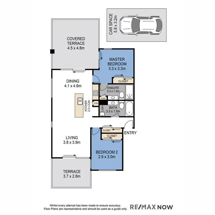 Floorplan of Homely unit listing, 168/1 Linear Drive, Mango Hill QLD 4509