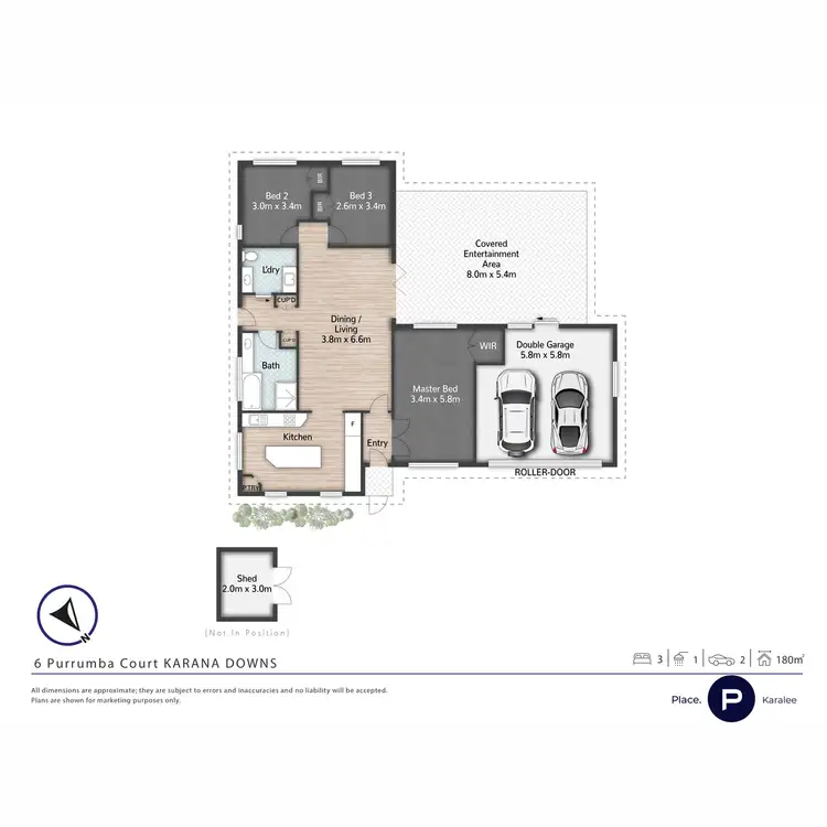 Floorplan of Homely house listing, 6 Purrumba Court, Karana Downs QLD 4306