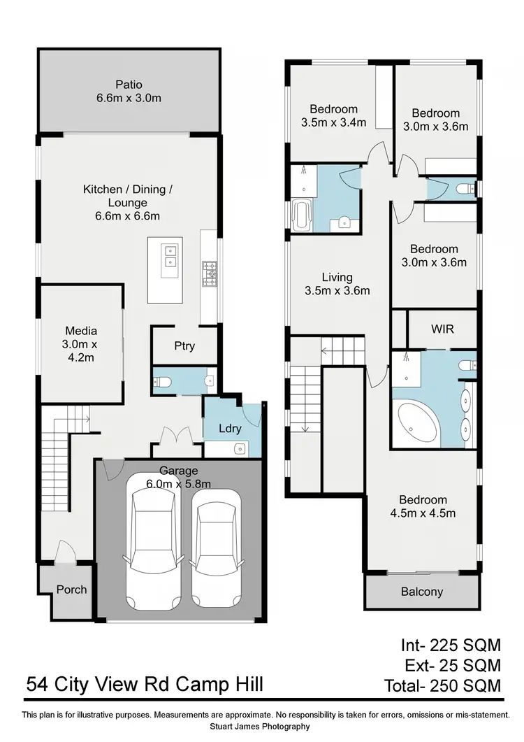 Floorplan of Homely house listing, 54 City View Road, Camp Hill QLD 4152