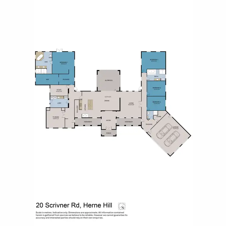 Floorplan of Homely house listing, 20 Scrivner Road, Herne Hill WA 6056