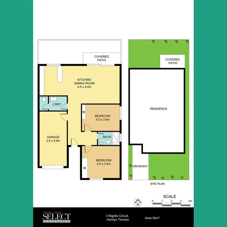 Floorplan of Homely villa listing, 3 Nigella Circuit, Hamlyn Terrace NSW 2259