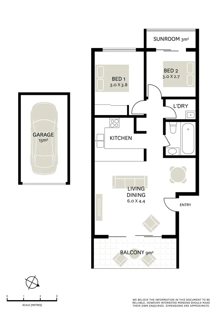 Floorplan of Homely apartment listing, 69/1-19 Allen Street, Pyrmont NSW 2009