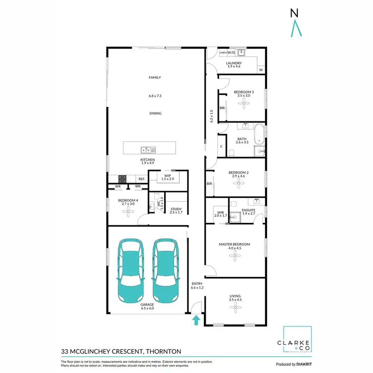 Floorplan of Homely house listing, 33 Mcglinchey Crescent, Thornton NSW 2322