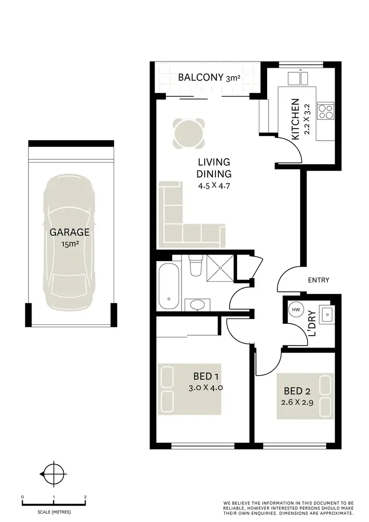 Floorplan of Homely apartment listing, 12/61-89 Buckingham Street, Surry Hills NSW 2010