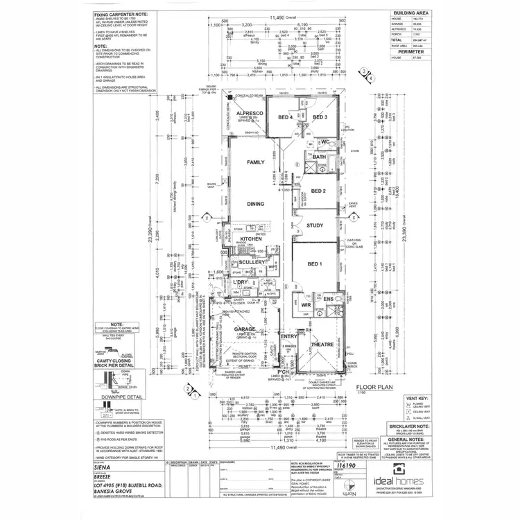 Floorplan of Homely house listing, 18 Bluebill Road, Banksia Grove WA 6031