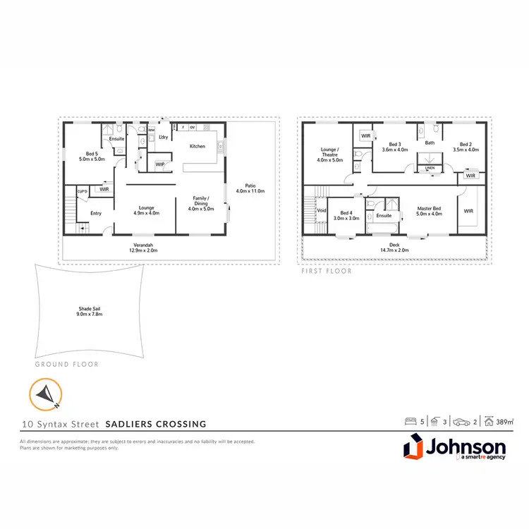 Floorplan of Homely house listing, 10 Syntax Street, Sadliers Crossing QLD 4305