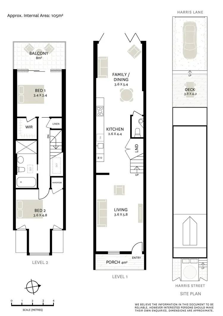 Floorplan of Homely house listing, 15 Harris Street, Balmain NSW 2041