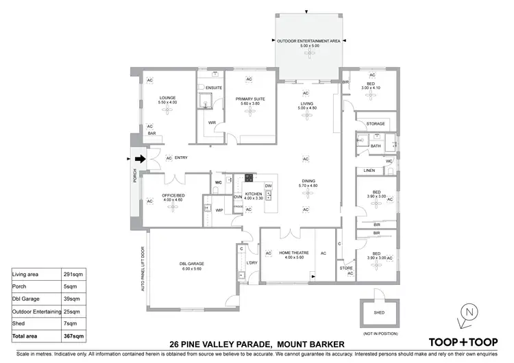 Floorplan of Homely house listing, 26 Pine Valley Parade, Mount Barker SA 5251