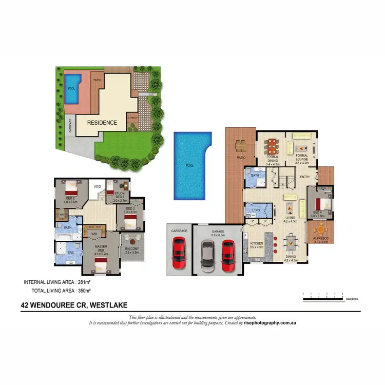 Floorplan of Homely house listing, 42 Wendouree Crescent, Westlake QLD 4074