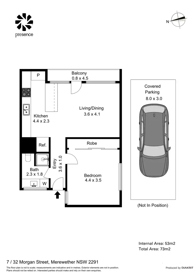 Floorplan of Homely apartment listing, 7/32 Morgan Street, Merewether NSW 2291