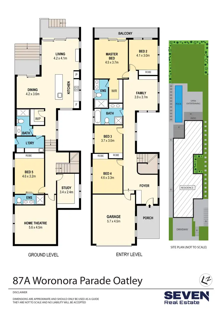 Floorplan of Homely house listing, 87A Woronora Parade, Oatley NSW 2223