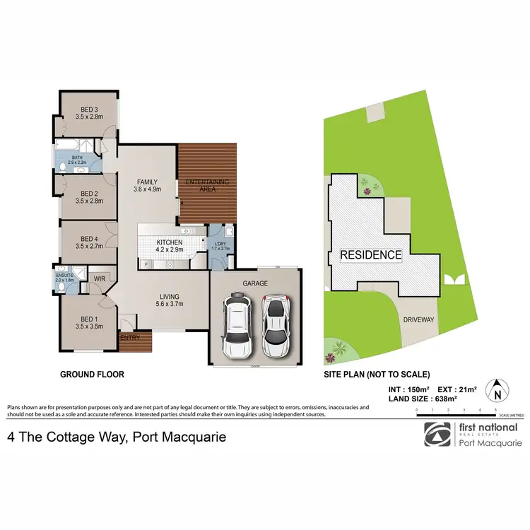 Floorplan of Homely house listing, 4 The Cottage Way, Port Macquarie NSW 2444