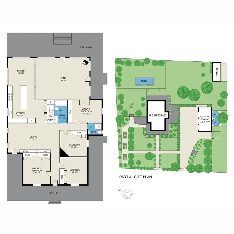 Floorplan of Homely rural property listing, 19 Busby Road, Lower Belford NSW 2335