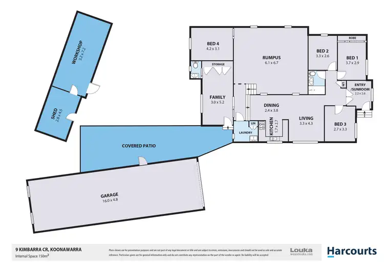 Floorplan of Homely house listing, 9 Kimbarra Crescent, Koonawarra NSW 2530