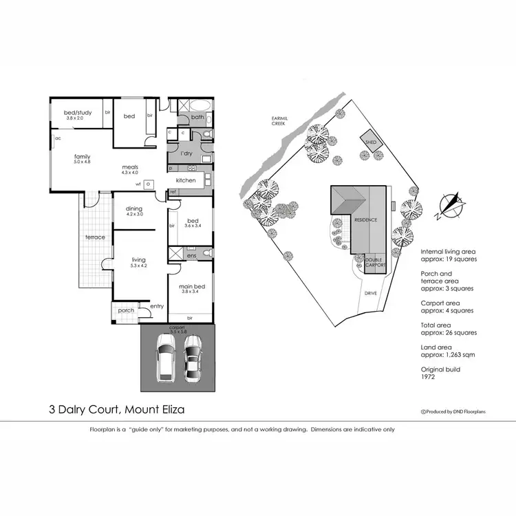 Floorplan of Homely house listing, 3 Dalry Court, Mount Eliza VIC 3930