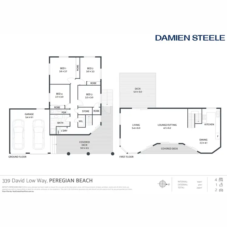 Floorplan of Homely house listing, 339 David Low Way, Peregian Beach QLD 4573
