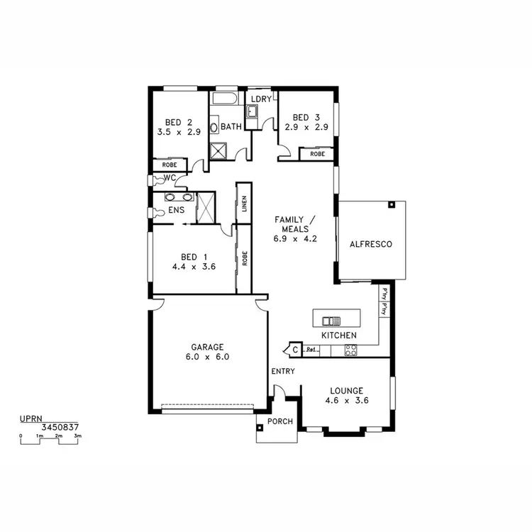 Floorplan of Homely house listing, Address available on request